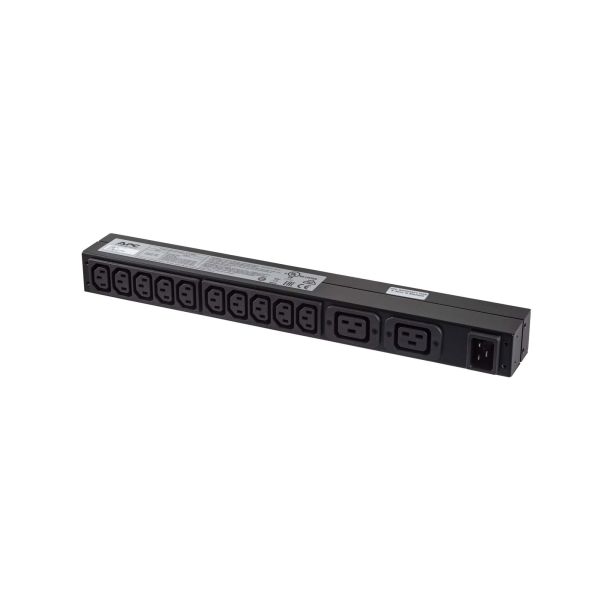 APC Rack PDU AP9559, Basic, 0U/1U, 16A, 230V, (10x) C13 (2x) C19, C20 stekker (AP9559)