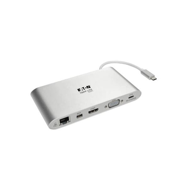 Eaton Tripp Lite USB-C Docking Station 4K met HDMI, VGA en Gigabit (U442-DOCK1)