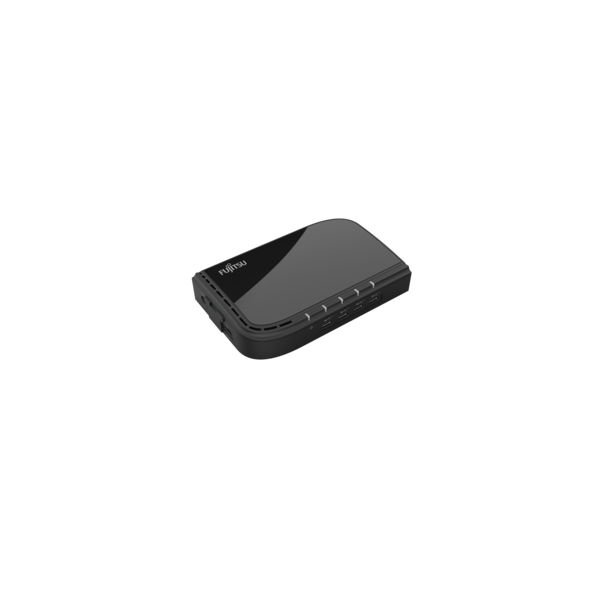 Fujitsu S26391-F6099-L404 interface hub USB 3.2 Gen 1 (3.1 Gen 1) Type-C Zwart (S26391-F6099-L404)