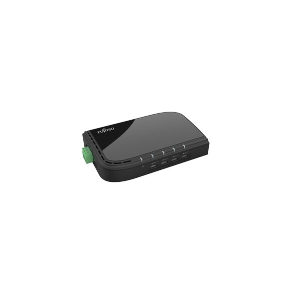 Fujitsu S26391-F6099-L404 interface hub USB 3.2 Gen 1 (3.1 Gen 1) Type-C Zwart (S26391-F6099-L404)