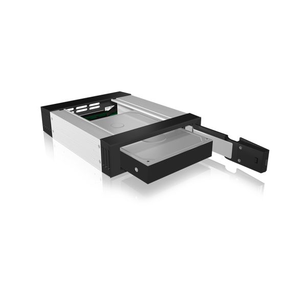 ICY BOX IB-158SSK-B 13,3 cm (5.25") Carrierpaneel Zwart (IB-158SSK-B)