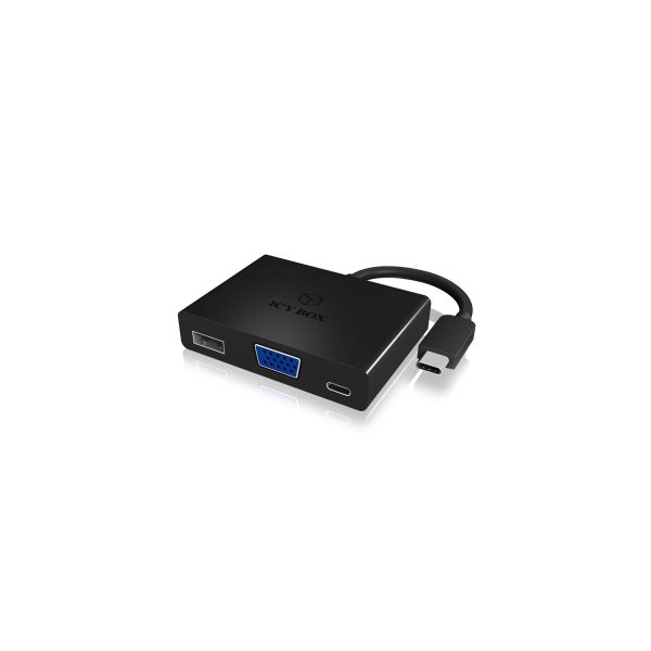 ICY BOX IB-DK4032-CPD interfacekaart/-adapter VGA (IB-DK4032-CPD)