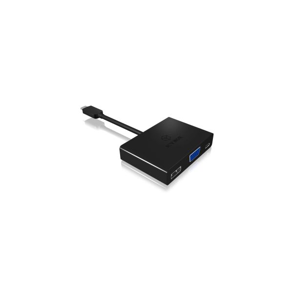 ICY BOX IB-DK4032-CPD interfacekaart/-adapter VGA (IB-DK4032-CPD)