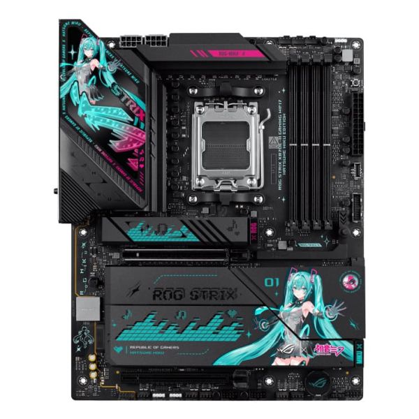 ASUS ROG STRIX X870E-H GAMING WIFI7 HATSUNE MIKU EDITION AMD X870E Socket AM5 ATX (90MB1MA0-M0EAY0)