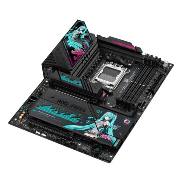 ASUS ROG STRIX X870E-H GAMING WIFI7 HATSUNE MIKU EDITION AMD X870E Socket AM5 ATX (90MB1MA0-M0EAY0)