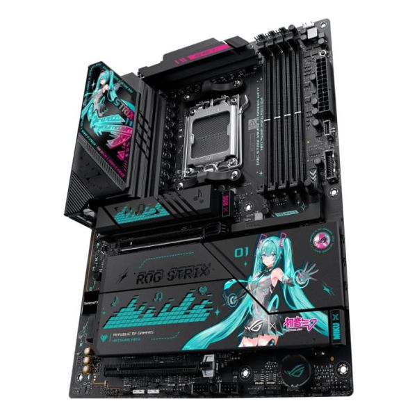 ASUS ROG STRIX X870E-H GAMING WIFI7 HATSUNE MIKU EDITION AMD X870E Socket AM5 ATX (90MB1MA0-M0EAY0)