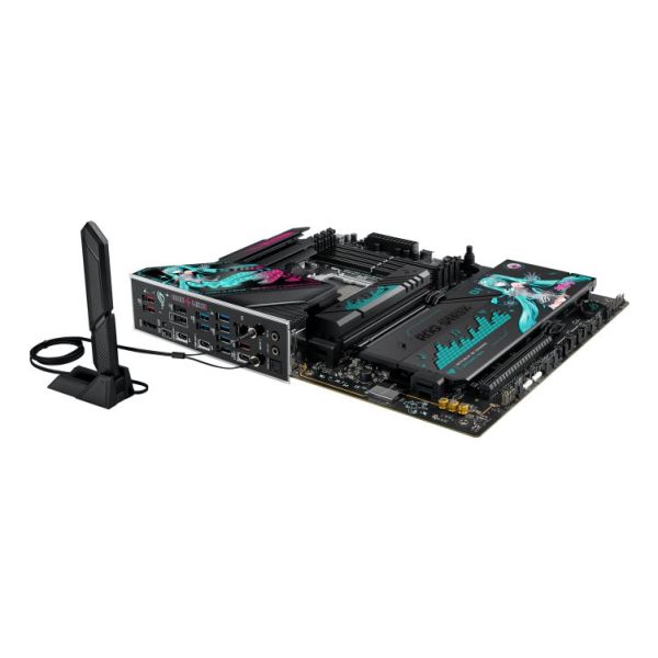 ASUS ROG STRIX X870E-H GAMING WIFI7 HATSUNE MIKU EDITION AMD X870E Socket AM5 ATX (90MB1MA0-M0EAY0)