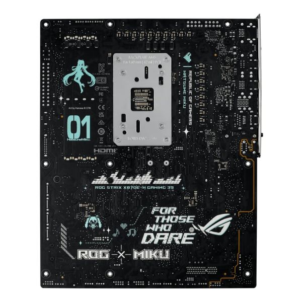 ASUS ROG STRIX X870E-H GAMING WIFI7 HATSUNE MIKU EDITION AMD X870E Socket AM5 ATX (90MB1MA0-M0EAY0)