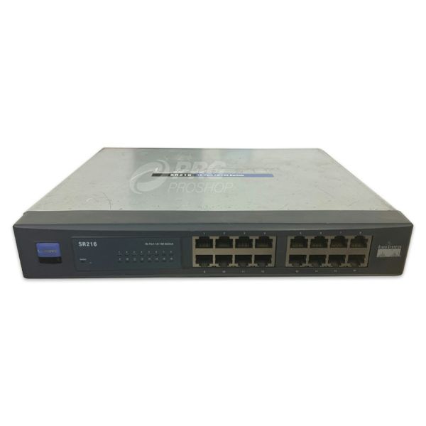 Cisco SR216 16-Port 10/100 Switch Refurbished (SR216-RFB)