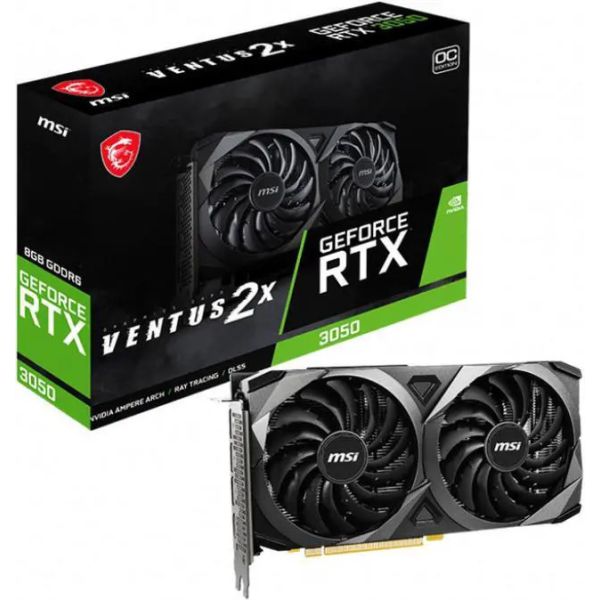 MSI GEFORCE RTX 3050 VENTUS 2X E 6G OC (912-V812-056)