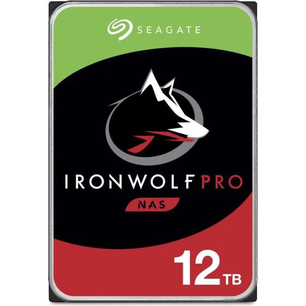 Seagate IronWolf Pro 12TB NAS Hard Drive (ST12000NE0008-REC)