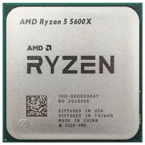 AMD RYZEN 5 5600X 4.60GHZ Single Pack Tray (100-000000604)