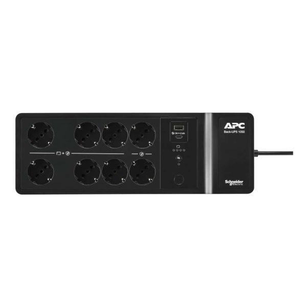 APC BE1050G2-IT UPS Stand-by (Offline) 1,05 kVA 600 W 8 AC-uitgang(en) (BE1050G2-IT)