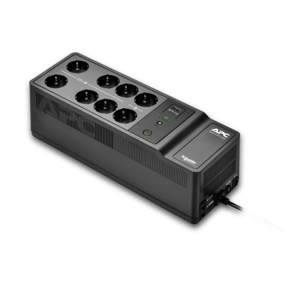 APC BE500G2-IT UPS Stand-by (Offline) 0,5 kVA 300 W 8 AC-uitgang(en) (BE500G2-IT) APC BE500G2-IT UPS Stand-by (Offline) 0,5 kVA 300 W 8 AC-uitgang(en) (BE500G2-IT)