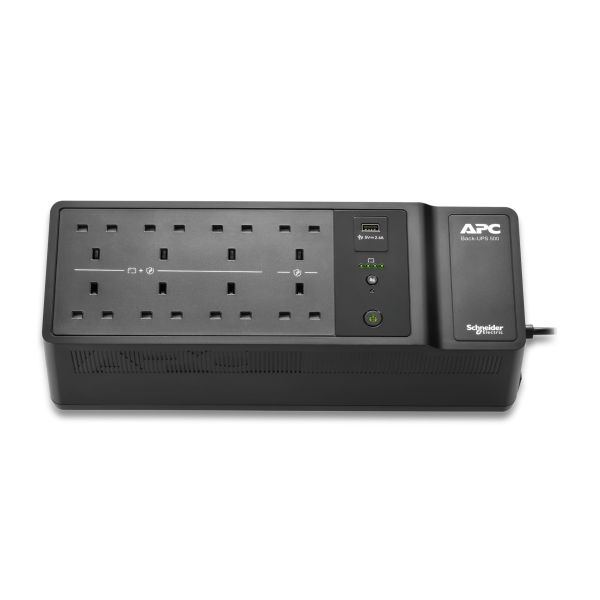 APC Back-UPS 500VA 8 British outlets (BE500G2-UK)