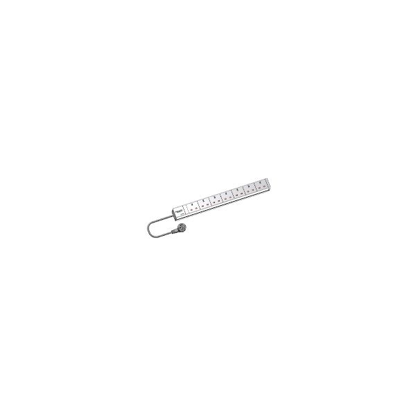 APC Actassi - 1U stroomverdeelrail - 7 stopcontacten 19P UK (NSYAPU19UK7)