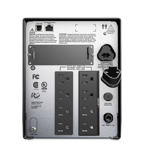 APC Smart-UPS 1,5kVA 120V SCHEEPSBORD (SMT1500X93)