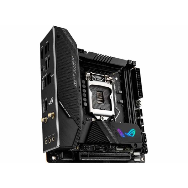 ASUS ROG STRIX Z590-I GAMING WIFI Intel Z590 LGA 1200 (Socket H5) mini ITX (90MB1680-M0EAY0) ASUS ROG STRIX Z590-I GAMING WIFI Intel Z590 LGA 1200 (Socket H5) mini ITX (90MB1680-M0EAY0)