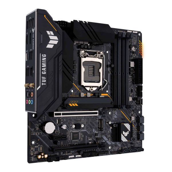 ASUS TUF GAMING B560M-PLUS WIFI Intel B560 LGA 1200 (Socket H5) micro ATX (90MB1770-M0EAY0) ASUS TUF GAMING B560M-PLUS WIFI Intel B560 LGA 1200 (Socket H5) micro ATX (90MB1770-M0EAY0)