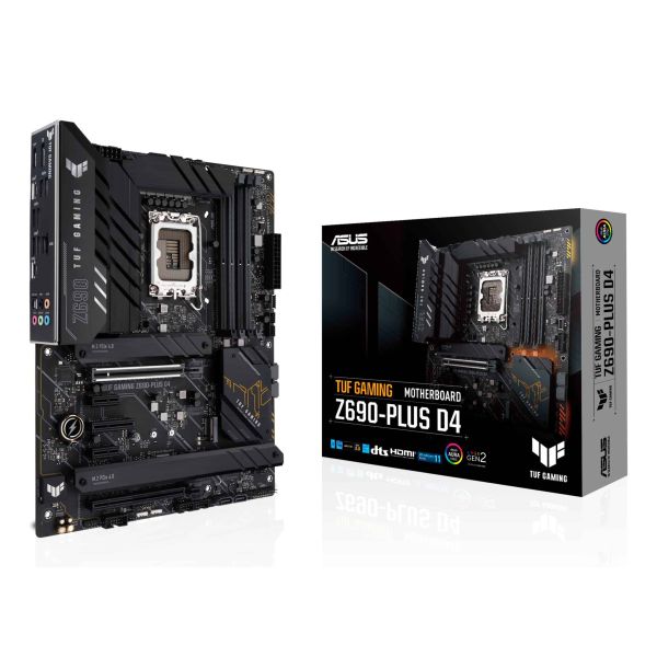 ASUS TUF GAMING Z690-PLUS D4 Intel Z690 LGA 1700 ATX (90MB18U0-M0EAY0)