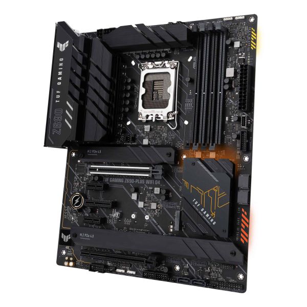 ASUS TUF GAMING Z690-PLUS WIFI D4 Intel Z690 LGA 1700 ATX (90MB18V0-M0EAY0) ASUS TUF GAMING Z690-PLUS WIFI D4 Intel Z690 LGA 1700 ATX