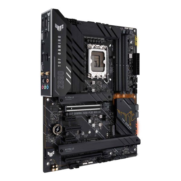 ASUS TUF GAMING Z690-PLUS WIFI D4 Intel Z690 LGA 1700 ATX (90MB18V0-M0EAY0) ASUS TUF GAMING Z690-PLUS WIFI D4 Intel Z690 LGA 1700 ATX