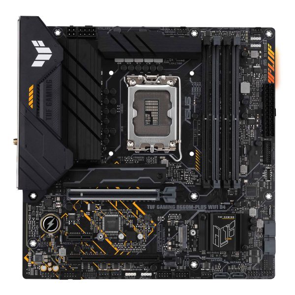 ASUS TUF GAMING B660M- PLUS WIFI D4 Intel B660 LGA 1700 micro ATX (90MB1930-M0EAY0) ASUS TUF GAMING B660M- PLUS WIFI D4 Intel B660 LGA 1700 micro ATX (90MB1930-M0EAY0)