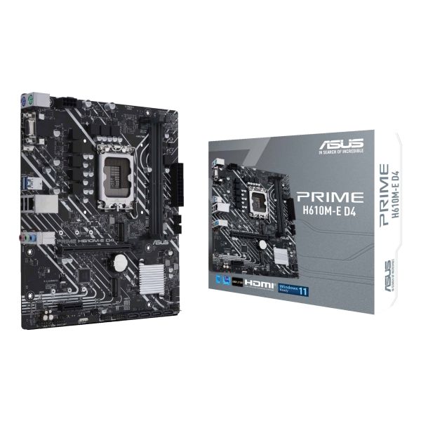 ASUS PRIME H610M-E D4 Intel H610 LGA 1700 micro ATX (90MB19N0-M0EAY0)