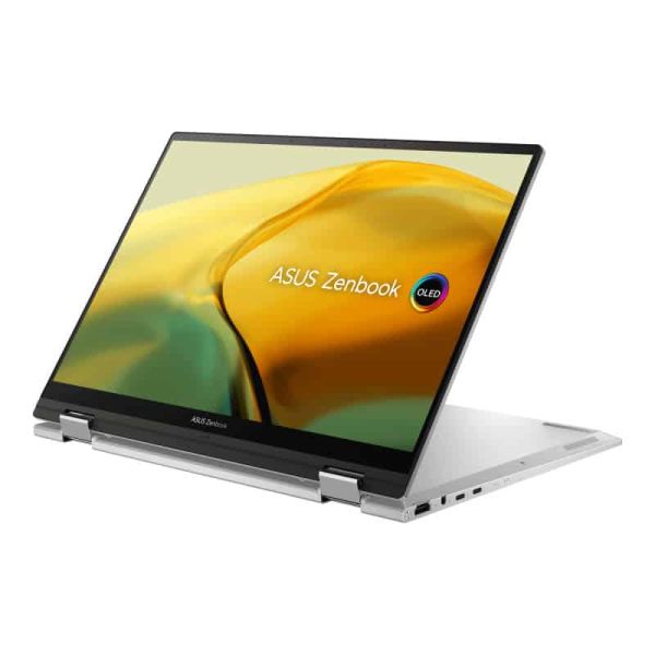ASUS Zenbook 14 Flip OLED UP3404VA-KN178X Intel® Core™ i7 i7-1360P Hybride (2-in-1) 35,6 cm (14") Touchscreen 3K 16 GB LPDDR5-SDRAM 1 TB SSD Wi-Fi 6E (802.11ax) Windows 11 Pro Nederlands Zilver (90NB10E3-M00890)