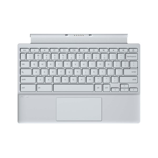 ASUS Chromebook CM30 Detachable CL3001DM2A-R70266 MediaTek Kompanio 520 26,7 cm (10.5") Touchscreen WUXGA 8 GB LPDDR4x-SDRAM 64 GB eMMC Wi-Fi 6 (802.11ax) ChromeOS Nederlands Zilver (90NX0781-M00CZ0)