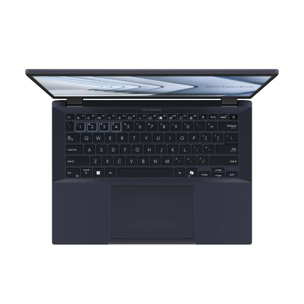 ASUS ExpertBook B3 B3404CVA-Q50354XA Intel® Core™ i5 i5-1335U Laptop 35,6 cm (14") WUXGA 16 GB DDR5-SDRAM 512 GB SSD Wi-Fi 6 (802.11ax) Windows 11 Pro Education Nederlands Zwart (90NX07D1-M00C10)