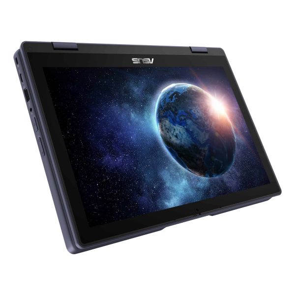 ASUS BR1204FGA-R90272XA Intel® N N200 Hybride (2-in-1) 31 cm (12.2") Touchscreen WUXGA 16 GB LPDDR5-SDRAM 256 GB SSD Wi-Fi 6 (802.11ax) Windows 11 Pro Education Nederlands Zwart, Grijs (90NX07E1-M00900)