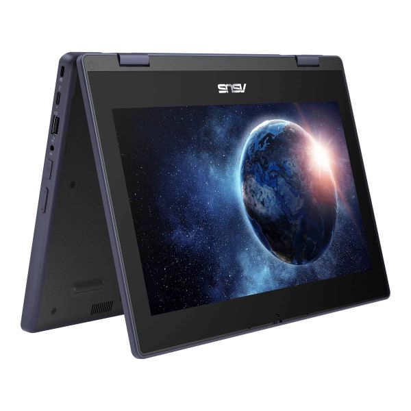 ASUS BR1104FGA-NS0175XA Intel® N N100 Hybride (2-in-1) 29,5 cm (11.6") Touchscreen HD 8 GB LPDDR5-SDRAM 128 GB SSD Wi-Fi 6 (802.11ax) Windows 11 Pro Education Nederlands Zwart, Grijs (90NX07L1-M005T0)