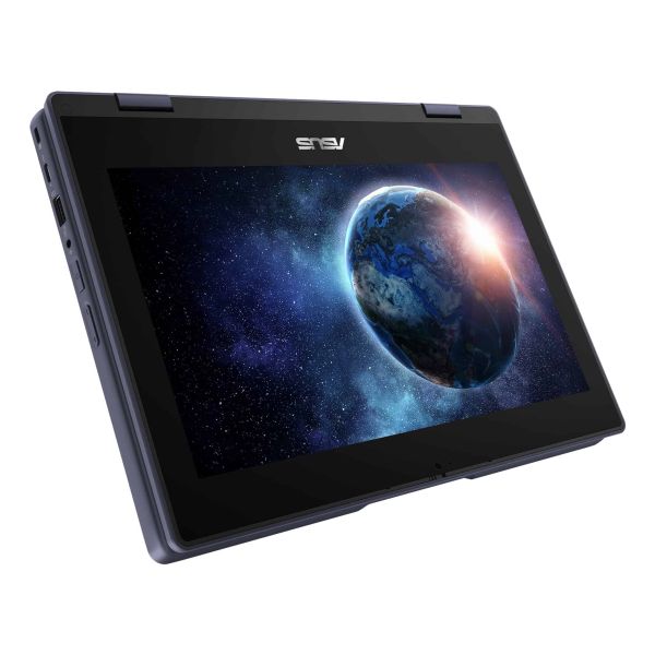 ASUS BR1104FGA-NS0175XA Intel® N N100 Hybride (2-in-1) 29,5 cm (11.6") Touchscreen HD 8 GB LPDDR5-SDRAM 128 GB SSD Wi-Fi 6 (802.11ax) Windows 11 Pro Education Nederlands Zwart, Grijs (90NX07L1-M005T0)