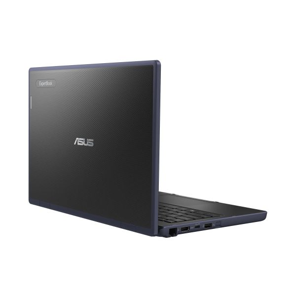 ASUS BR1104CGA-N00168XA Intel® N N200 Laptop 29,5 cm (11.6") HD 8 GB LPDDR5-SDRAM 128 GB Flash Wi-Fi 6E (802.11ax) Windows 11 Pro Education Nederlands Zwart, Grijs (90NX07M1-M005J0)