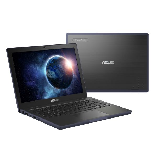 ASUS BR1204CTA-R80078XA-P Intel® N N150 Laptop 31 cm (12.2") WUXGA 8 GB LPDDR5-SDRAM 128 GB SSD Wi-Fi 6E (802.11ax) Windows 11 Pro Education US International Zwart, Grijs (90NX08R1-M002K0)