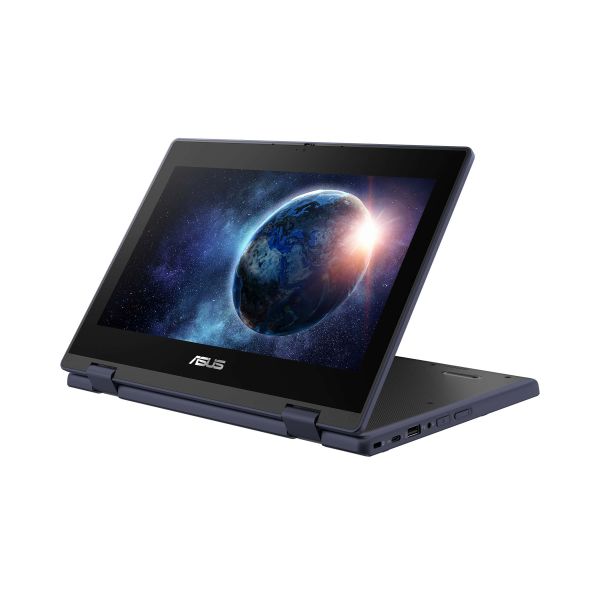 ASUS BR1104FTA-NS0059XA Intel® N N150 Hybride (2-in-1) 29,5 cm (11.6") Touchscreen HD 8 GB LPDDR5-SDRAM 128 GB SSD Wi-Fi 6E (802.11ax) Windows 11 Pro Education US International Grijs (90NX08S1-M001Z0)