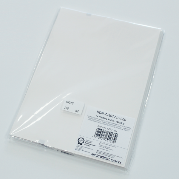 Brother Premium A4 Thermal Paper Fanfold 100 blad (BDN7J297210000)