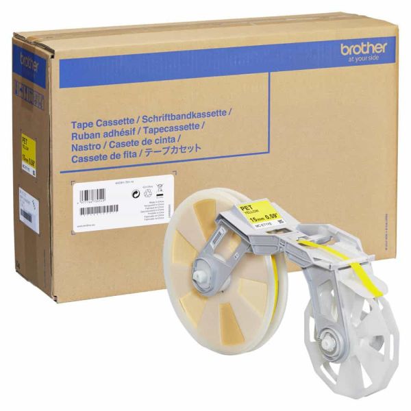Brother MC-ET1YE labelprinter-tape (MCET1YE)