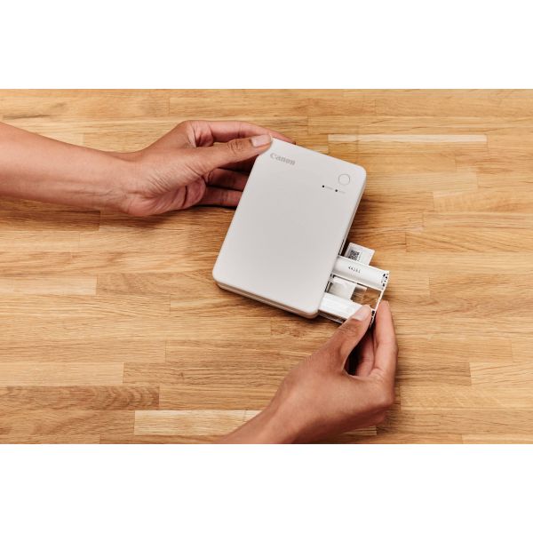 Canon SELPHY QX20 WH fotoprinter Verf-sublimatie 287 x 287 DPI 2.8" x 3.3" (7.2x8.5cm) Wifi (6753C001)