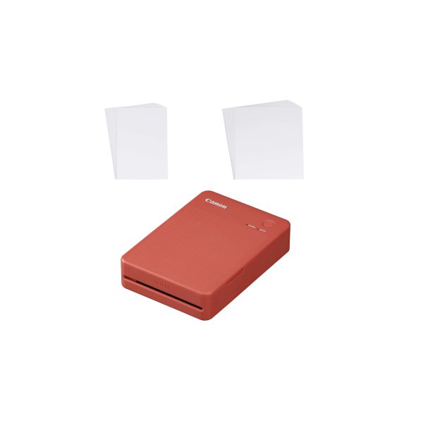 Canon SELPHY QX20 RD fotoprinter Verf-sublimatie 287 x 287 DPI 2.8" x 3.3" (7.2x8.5cm) Wifi (6754C001)