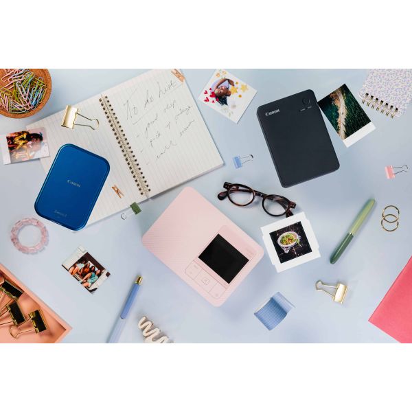 Canon SELPHY QX20 RD fotoprinter Verf-sublimatie 287 x 287 DPI 2.8" x 3.3" (7.2x8.5cm) Wifi (6754C001)