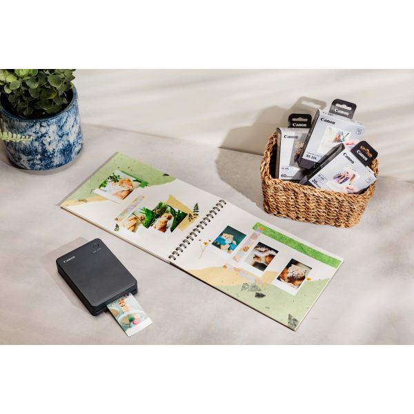 Canon SELPHY QX20 RD fotoprinter Verf-sublimatie 287 x 287 DPI 2.8" x 3.3" (7.2x8.5cm) Wifi (6754C001)