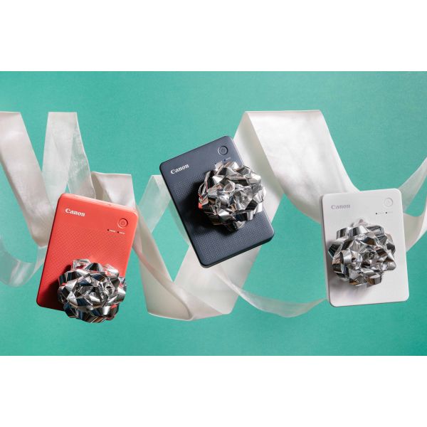 Canon SELPHY QX20 RD fotoprinter Verf-sublimatie 287 x 287 DPI 2.8" x 3.3" (7.2x8.5cm) Wifi (6754C001)
