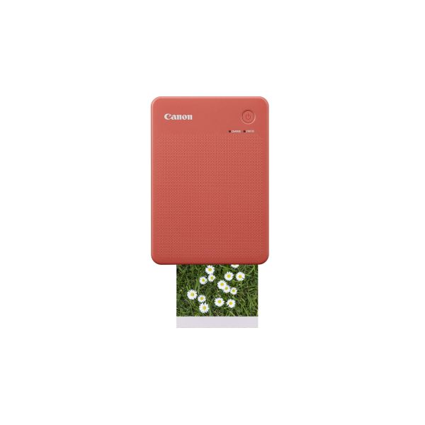 Canon SELPHY QX20 RD fotoprinter Verf-sublimatie 287 x 287 DPI 2.8" x 3.3" (7.2x8.5cm) Wifi (6754C001)