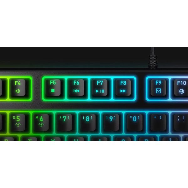 CHERRY XTRFY K4V2 RGB TKL toetsenbord Gamen USB QWERTY Portugees Zwart (CX-K4V2-RGB-TKL-R-PO)