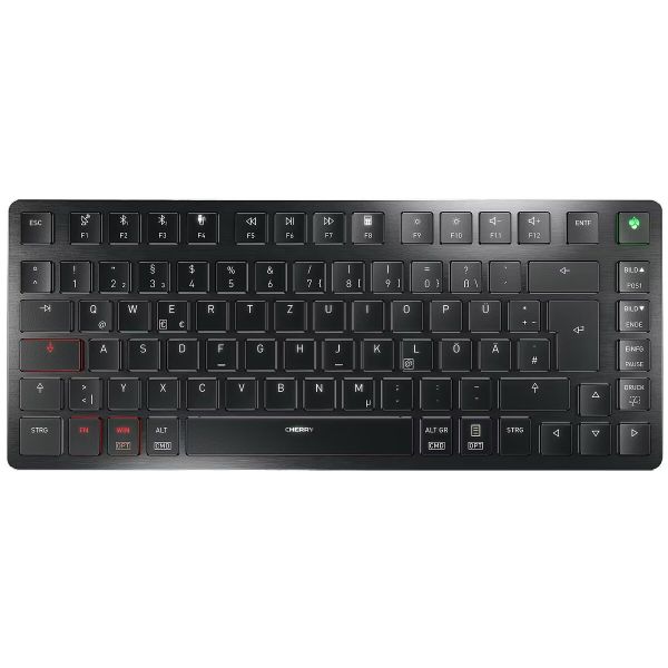 Cherry MX-LP 2.1 Compact Wireless BT Keyboard (G80-3860LVAGB-0)