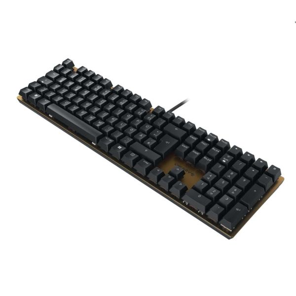 CHERRY KC 200 MX toetsenbord Universeel USB QWERTY Scandinavisch Zwart, Brons (G80-3950LHBPN-2)