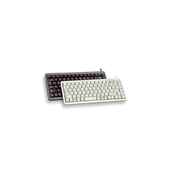 CHERRY Compact keyboard, Combo (USB + PS/2), FR toetsenbord Kantoor USB + PS/2 QWERTY Zwart (G84-4100LCAFR-2)