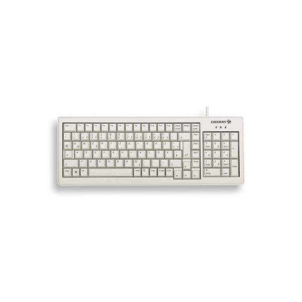 CHERRY XS G84-5200 toetsenbord Kantoor USB + PS/2 QWERTY Engels Grijs (G84-5200LCMEU-0)